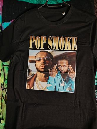 Tričko pop smoke, l