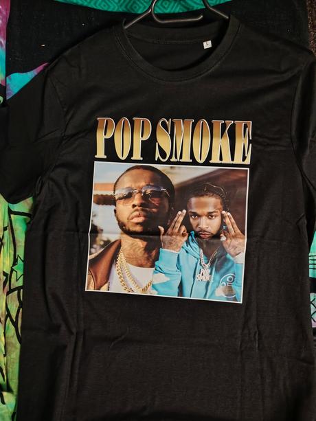 Tričko pop smoke, l