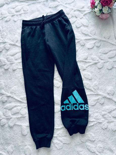 K5/ tepláky černé zn. adidas - v.9/10 let, adidas,140