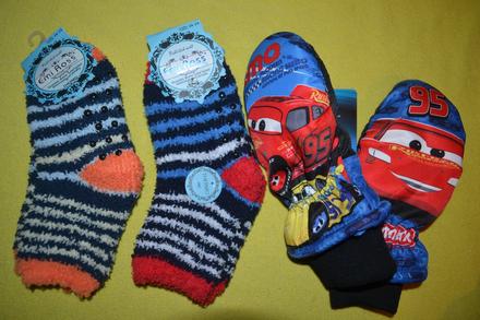 Silné rukavice cars disney na 5-6l.,2x teplé pono, disney,116 / 122