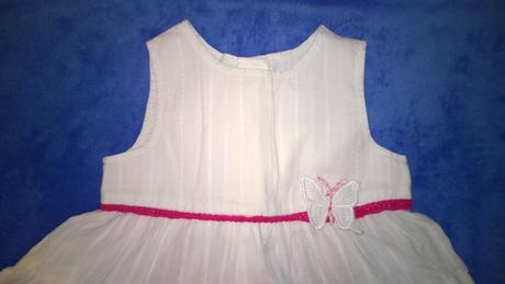 Plátěné bílé šaty, ham, vel 80, h&m,80