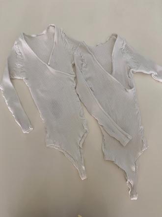 2 ks tričko body, vel. xs - s, s