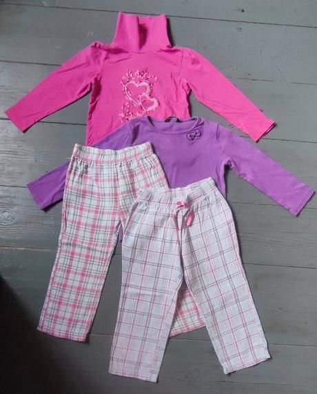 Mix oblečení - roláček,triko, pyžamo, 86–98