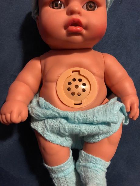 Nová panenka miminko 24 cm,