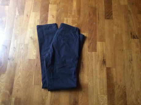 Prodám pánské černé kalhoty takko slim w30, l