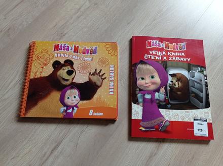 Knížky "máša a medvěd", 