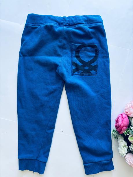 D79/ tepláky modré - v.3/4 roky, benetton,104