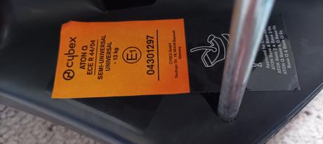 Vajíčko cybex aton q se základnou, cybex