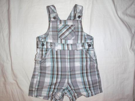 Nádherné káro laclové kraťasy, george,68