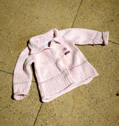 Světle růžový svetřík / svetr na patentky, obaibi,74