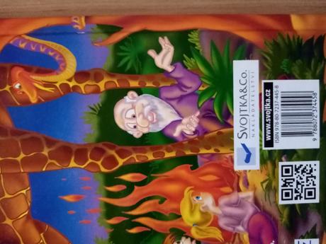 Kniha bajky o zvířátkách,