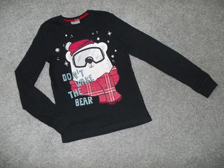 Pyžamo / pyžamko s medvědem, vel.146/152, 146