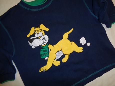 Modrá mikina s pejskem, 98