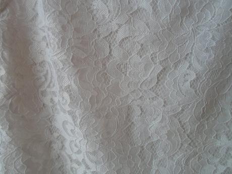 Bílé krajkové tričko tílko bílý top amisu, amisu,xs