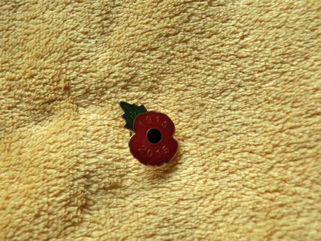 Odznáček anglie rememberance day 2015,