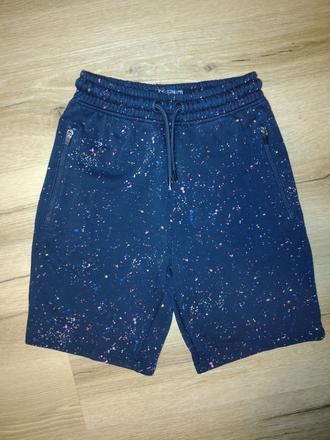 Černé chlapecké kraťasy next paint splat, cosmic 1, next,146