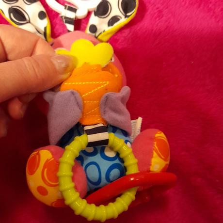 Zajíček pro miminka oranžový, 