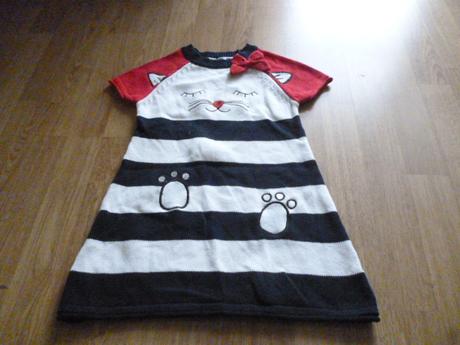 Kočičkový dlouhý svetr 3 r, 98