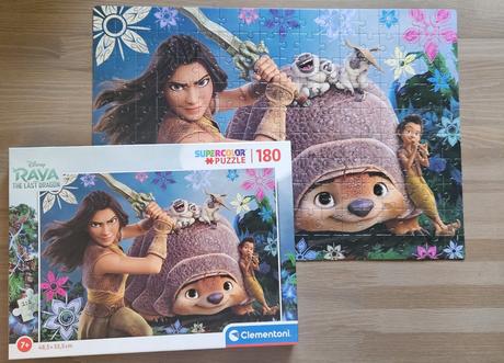 Puzzle raya a drak, 180 dílků, celmentoni, 7+,