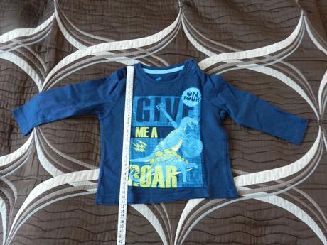 Triko dlouhý rukáv tyranosaurus, lupilu,92