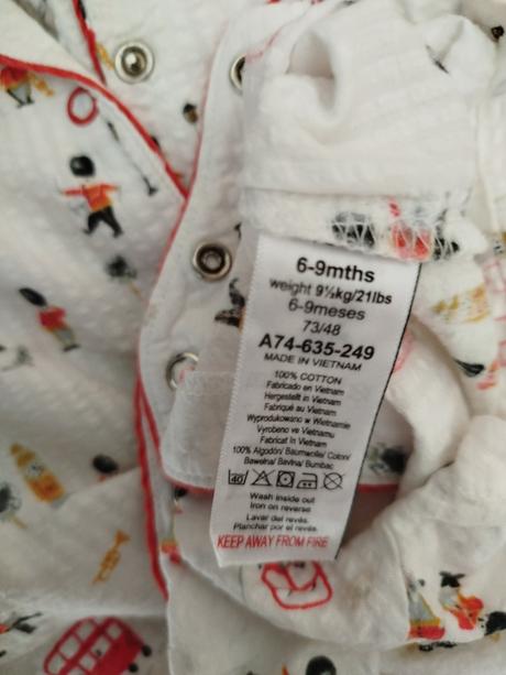 Overal zn. next baby vel.68, next,68