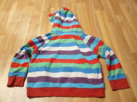 Flís pruhatá mikina next 4-5, next,110