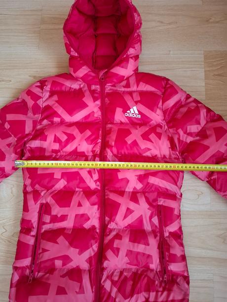 Dívčí zimní bunda, vel.152, adidas,152
