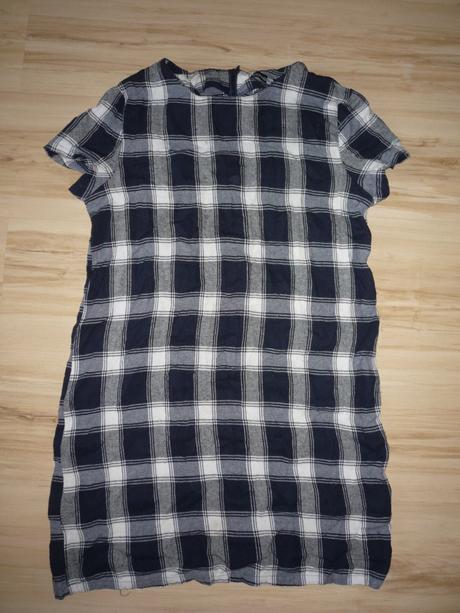 Kostkované šaty, s