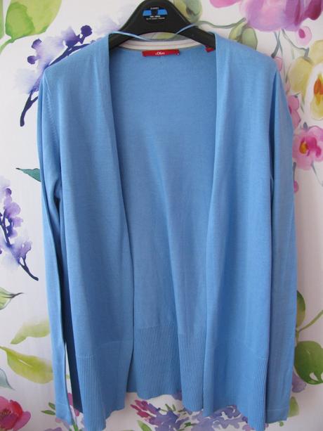 Dámský světle modrý svetr s.oliver, s.oliver,38