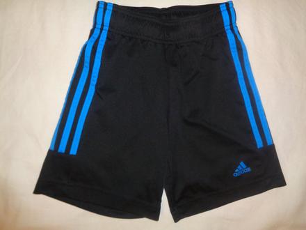 Černomodré funkční šortky adidas - aeroready, adidas,128