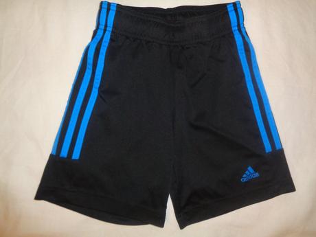Černomodré funkční šortky adidas - aeroready, adidas,128