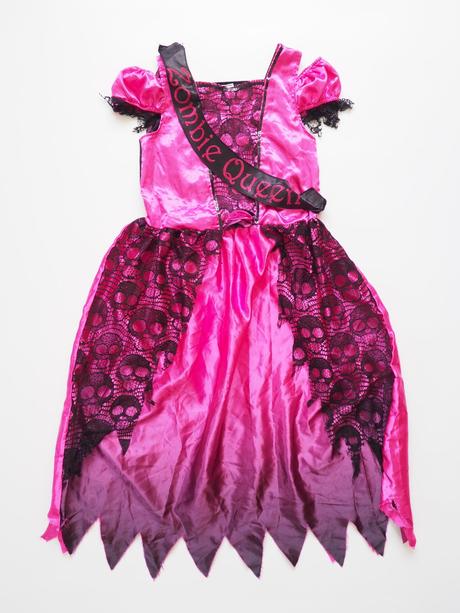 Kostým zombie královna krásy vel 152, 