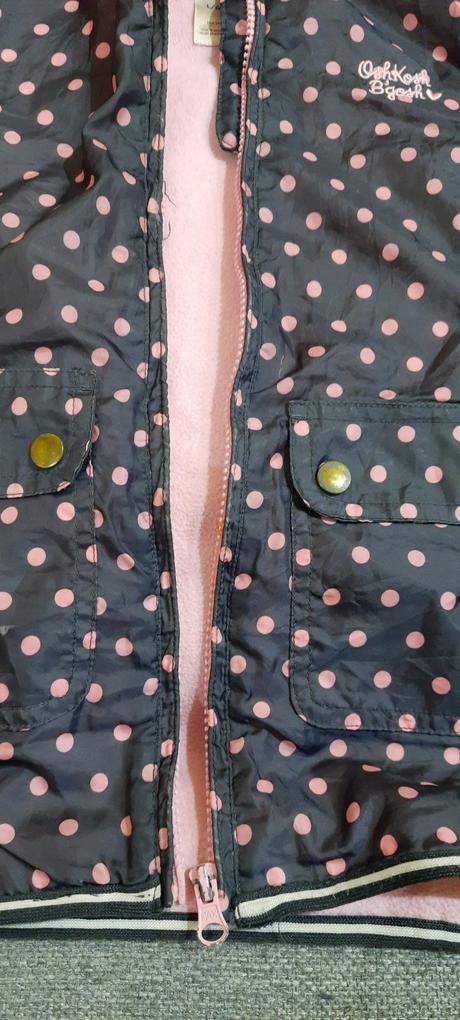 Dívčí lehká bunda, vel. cca 122, značky oshkosh., oshkosh,122