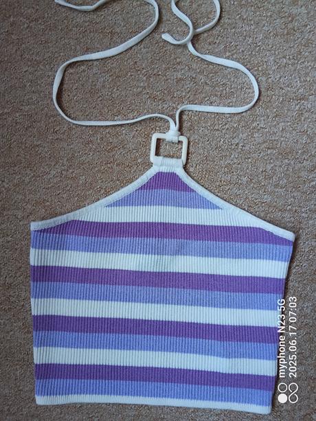 Crop-top zn."h&m divided" vel."xs", h&m,xs