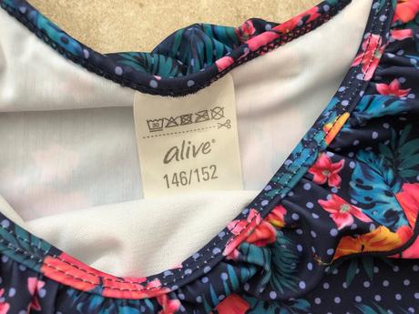 Horní díl bikin 146/152 květinový barevny, alive,146