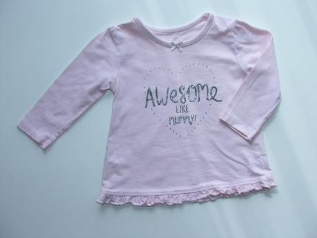 J188 růžové triko / tunika vel. 68, george,68