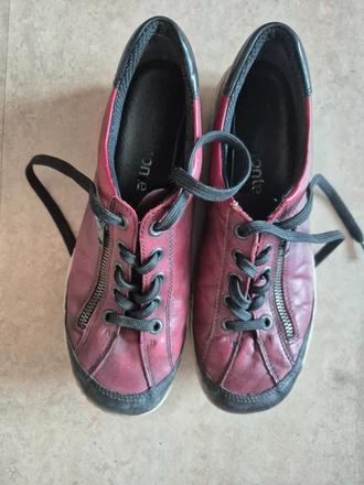 Kožené boty remonte vel. 37, 37