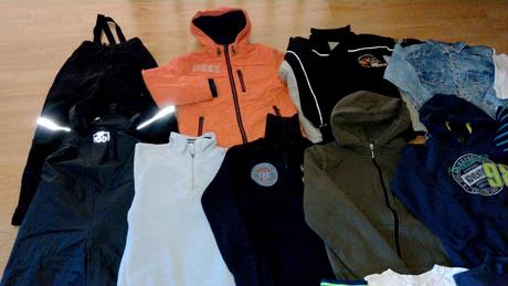 Chlapecký mix oblečení  vel.116-128 podzim/zima, 122–134