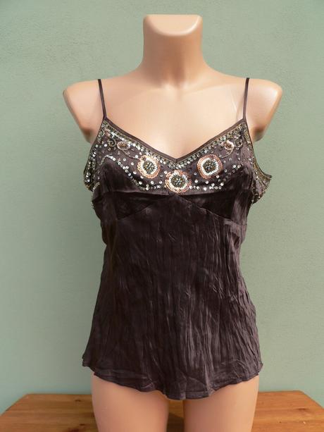 Hedvábný top principles petite - vel.42, principles,42