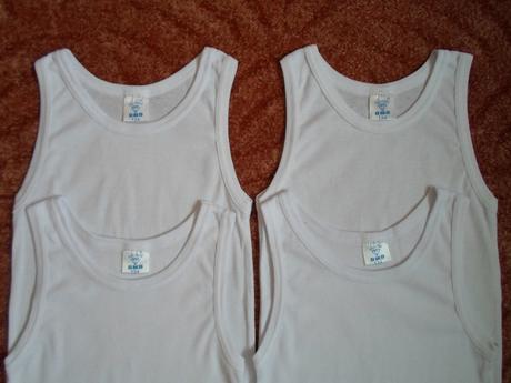 Bílé tričko tílko, 134