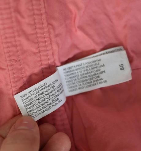 Sukně s laclem vel. 86, baby club,86