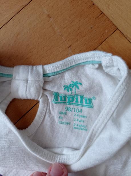 Triko krátký rukáv 98/104 lupilu, lupilu,98