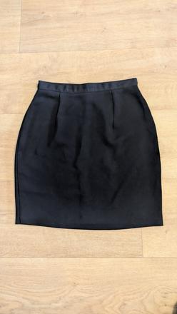 Společenská černá sukně vel. m, 38, m