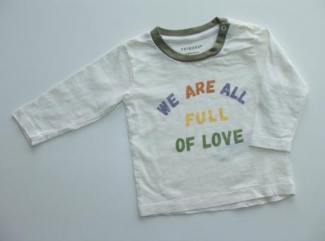 H405 chlapecké tričko dlouhý rukáv vel. 68, primark,68