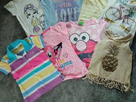 8ks triček 116-122, 116