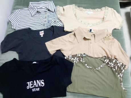 6 x tričko, vel s, s