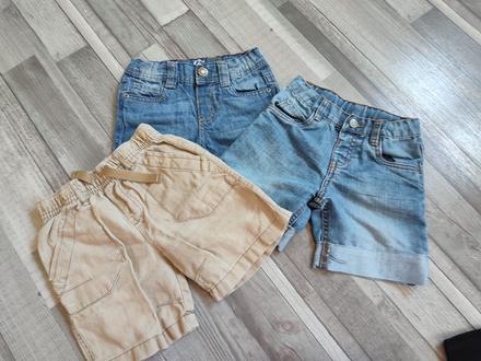 Set 3xkratasy , next, denim , velikost 2/3 roky, next,98