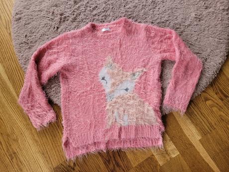 Svetr chlupatý vel. 116, pepco,116
