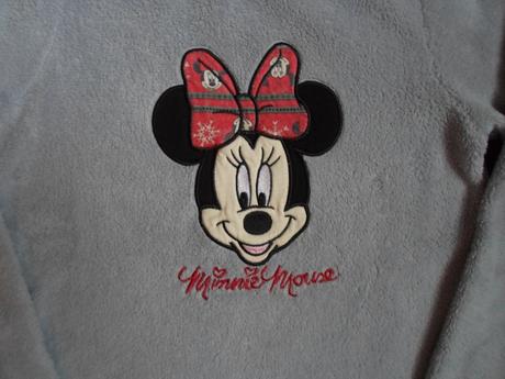 Šedá mikina mikinka minnie, disney,140