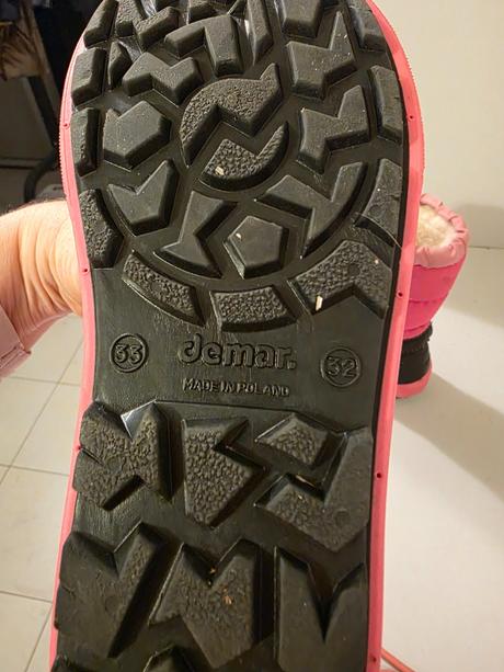 Sněhulky demar,velikost 32/33, demar,33